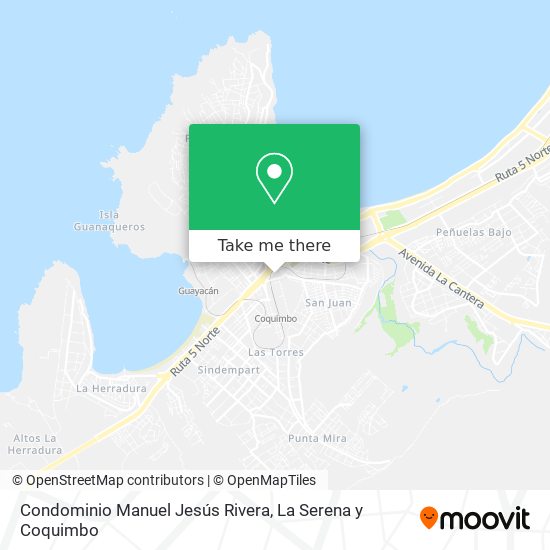 Mapa de Condominio Manuel Jesús Rivera