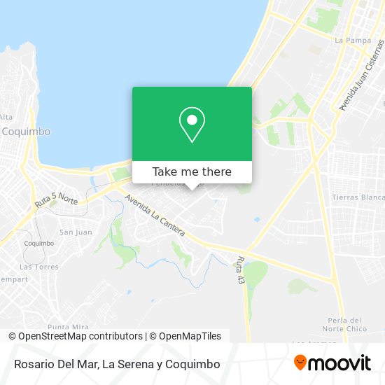 Rosario Del Mar map