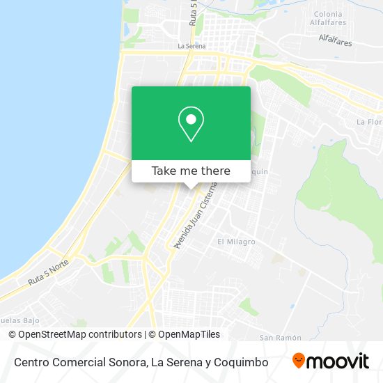 Centro Comercial Sonora map