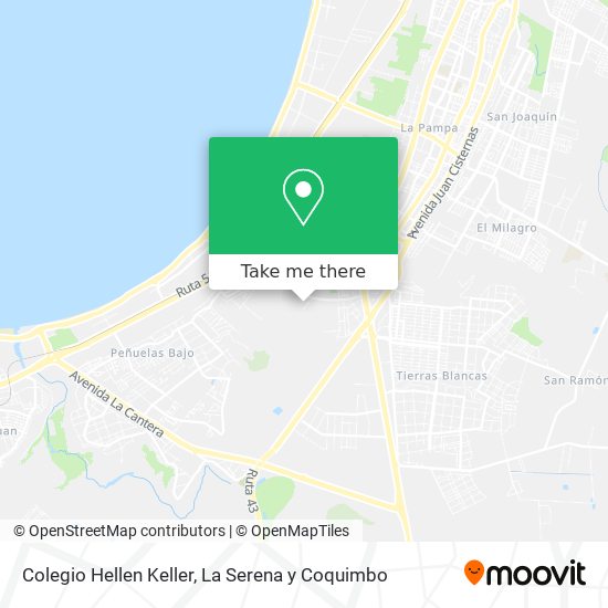 Mapa de Colegio Hellen Keller