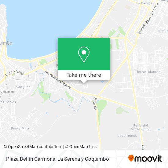 Plaza Delfín Carmona map