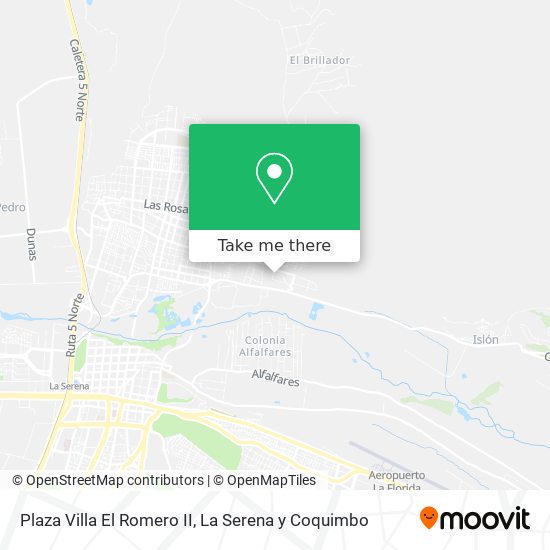Plaza Villa El Romero II map