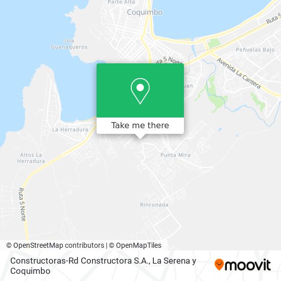 Constructoras-Rd Constructora S.A. map
