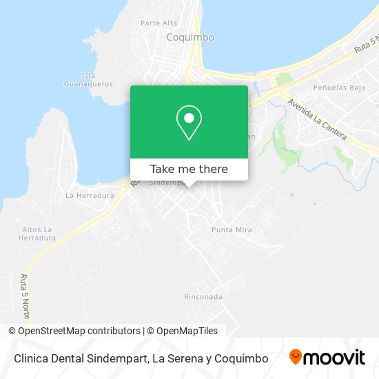 Clinica Dental Sindempart map