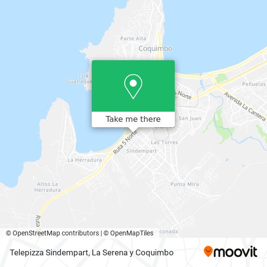 Telepizza Sindempart map