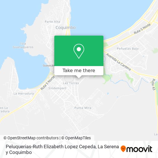 Peluquerias-Ruth Elizabeth Lopez Cepeda map