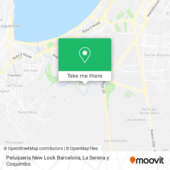 Peluqueria New Look Barcelona map