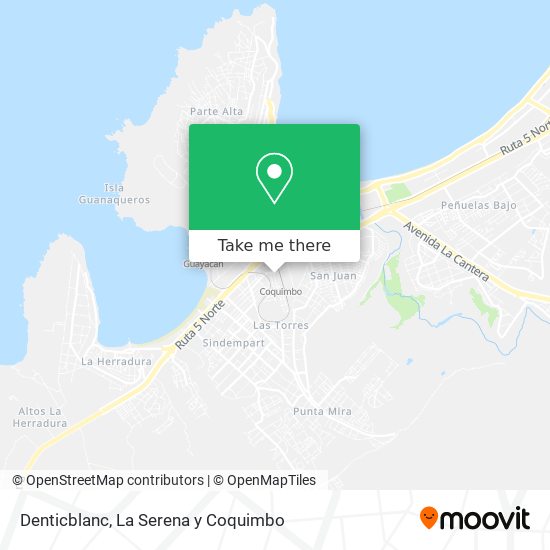Mapa de Denticblanc