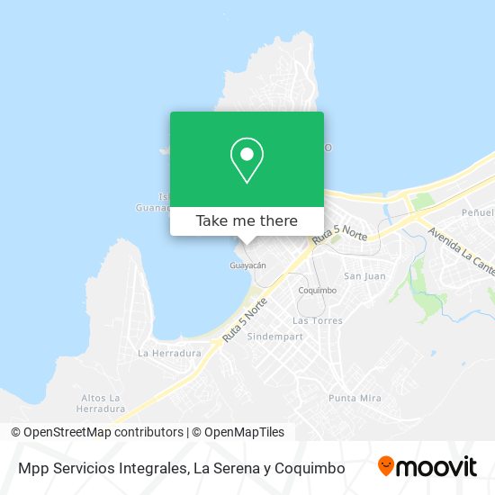 Mapa de Mpp Servicios Integrales