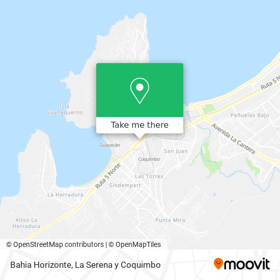 Bahia Horizonte map