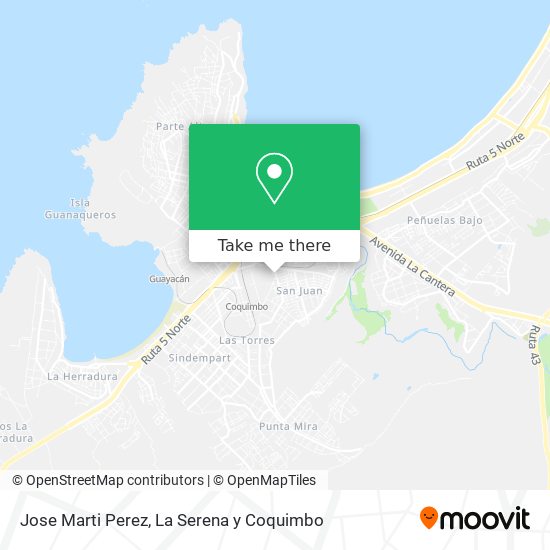 Jose Marti Perez map
