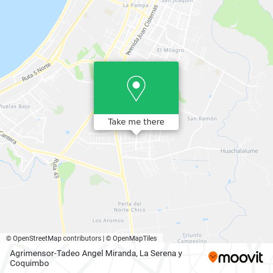 Agrimensor-Tadeo Angel Miranda map