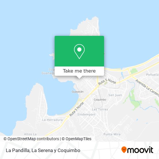 La Pandilla map