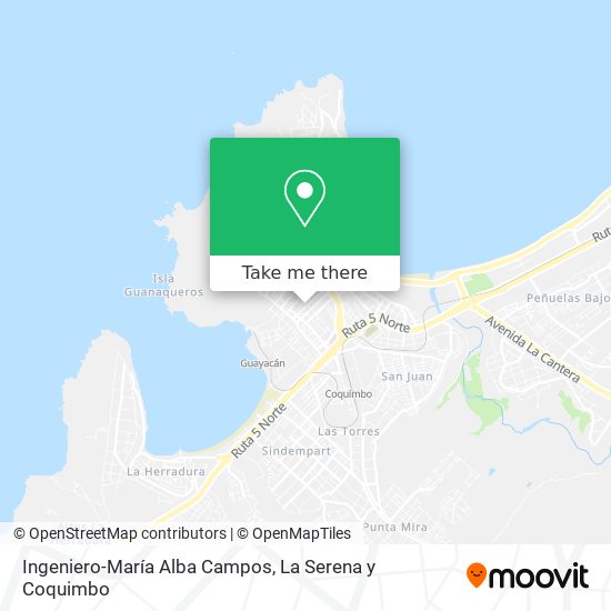 Ingeniero-María Alba Campos map