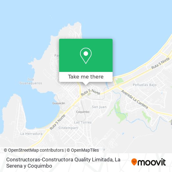 Constructoras-Constructora Quality Limitada map
