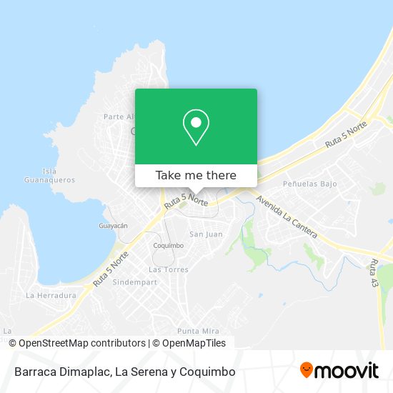 Mapa de Barraca Dimaplac