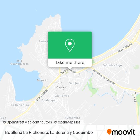 Botillería La Pichonera map