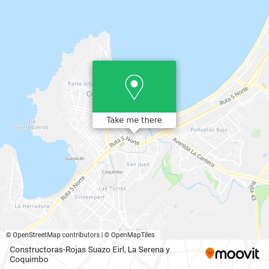 Constructoras-Rojas Suazo Eirl map