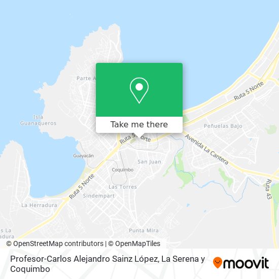 Profesor-Carlos Alejandro Sainz López map