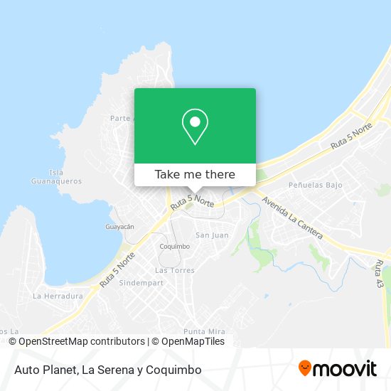 Mapa de Auto Planet