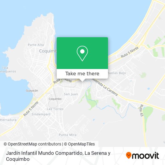 Jardín Infantil Mundo Compartido map
