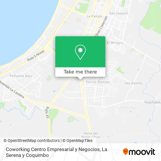 Coworking Centro Empresarial y Negocios map