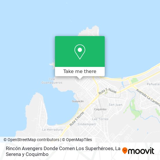 Rincón Avengers Donde Comen Los Superhéroes map