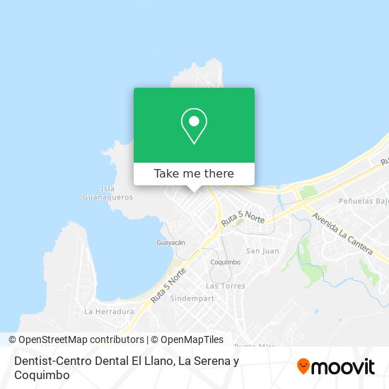 Dentist-Centro Dental El Llano map