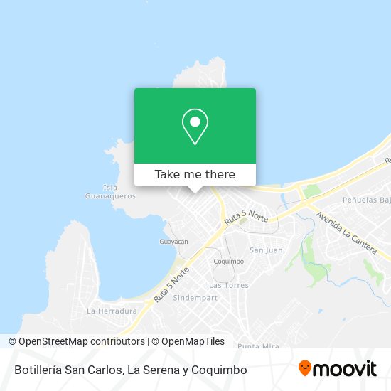 Botillería San Carlos map