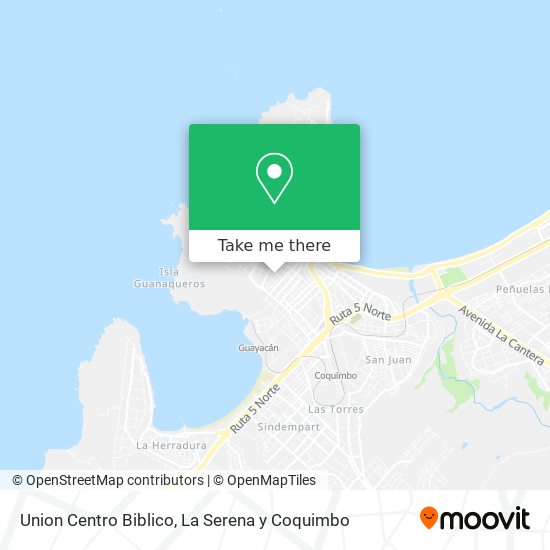 Mapa de Union Centro Biblico