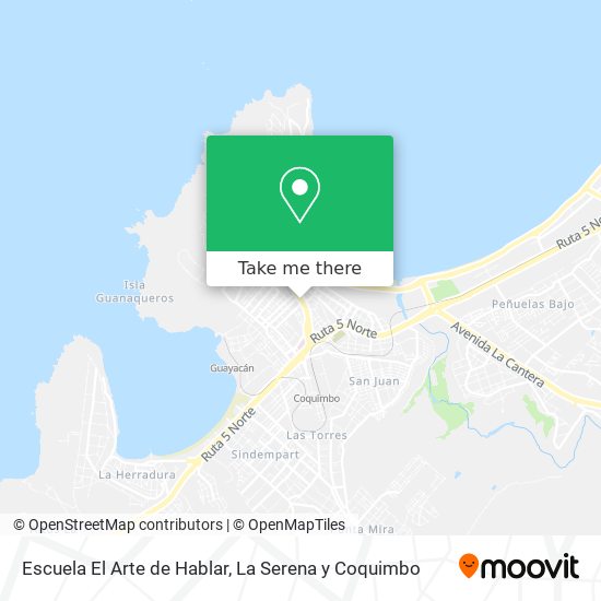 Escuela El Arte de Hablar map