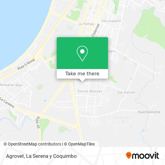 Mapa de Agrovet