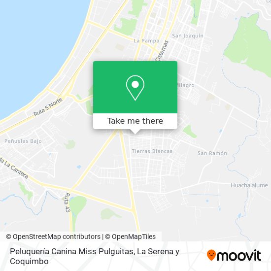 Mapa de Peluquería Canina Miss Pulguitas