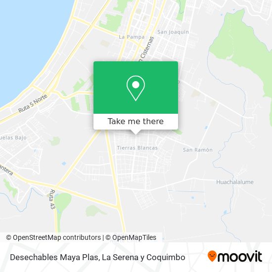 Desechables Maya Plas map