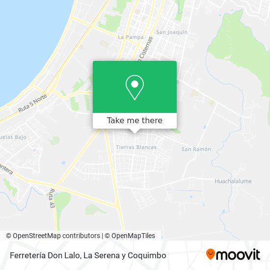 Ferretería Don Lalo map
