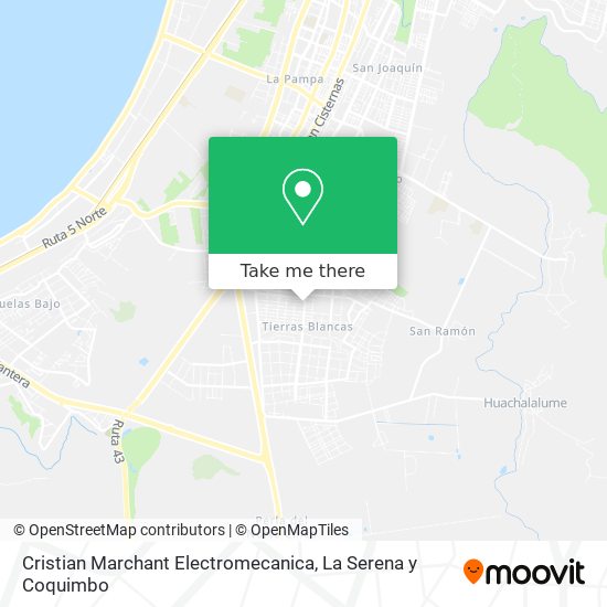 Mapa de Cristian Marchant Electromecanica