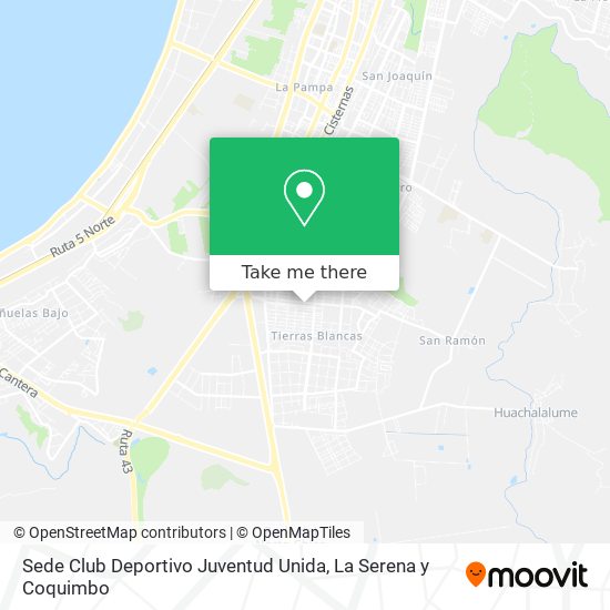 Sede Club Deportivo Juventud Unida map