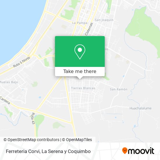 Ferreteria Corvi map