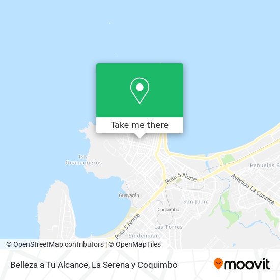 Belleza a Tu Alcance map