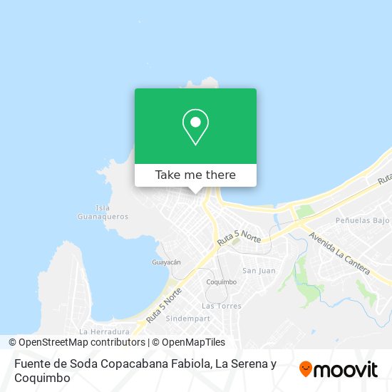 Fuente de Soda Copacabana Fabiola map