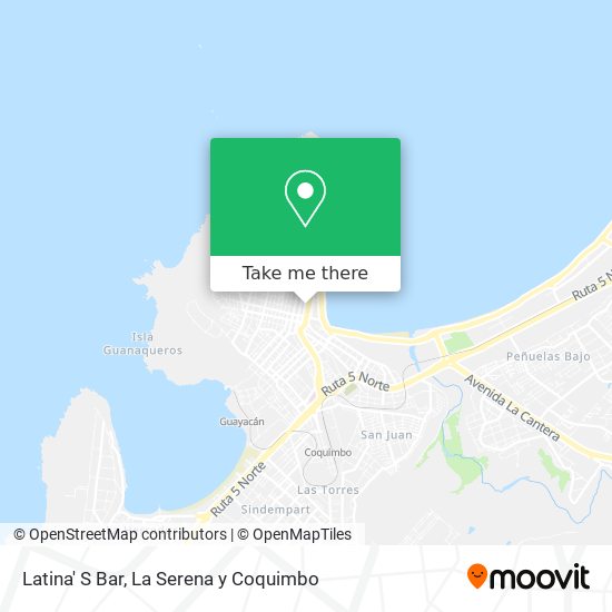 Latina' S Bar map
