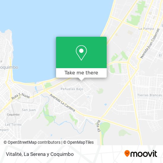 Vitalité map