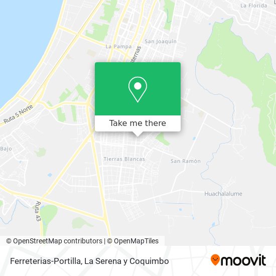 Ferreterias-Portilla map