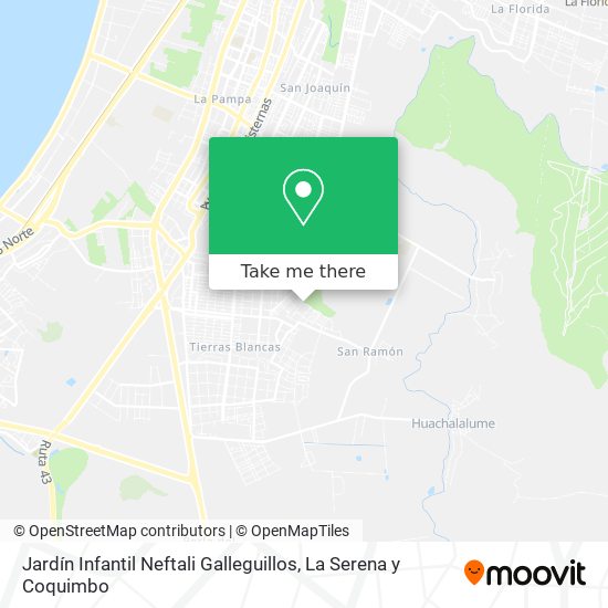 Jardín Infantil Neftali Galleguillos map