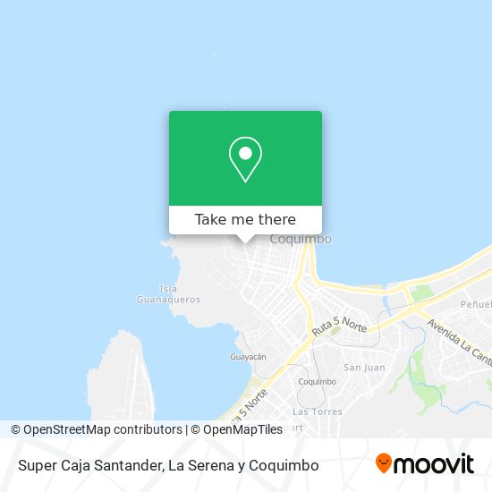 Super Caja Santander map