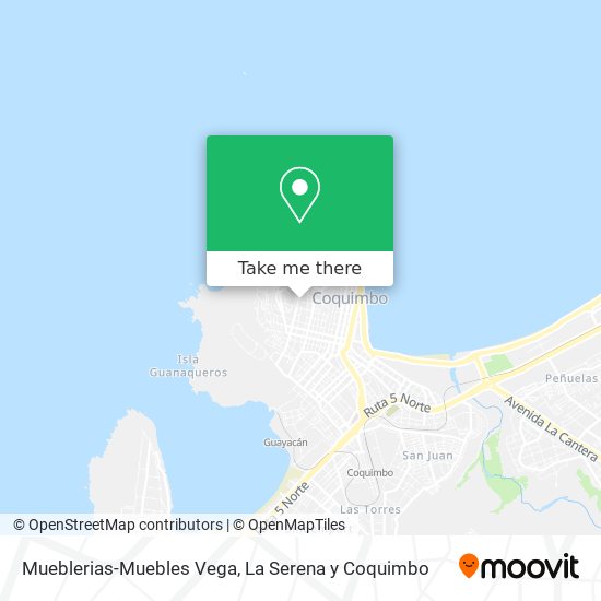 Mueblerias-Muebles Vega map