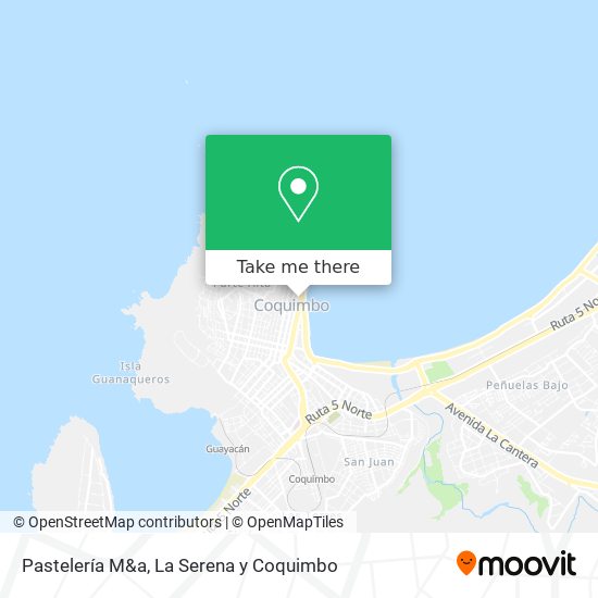 Pastelería M&a map