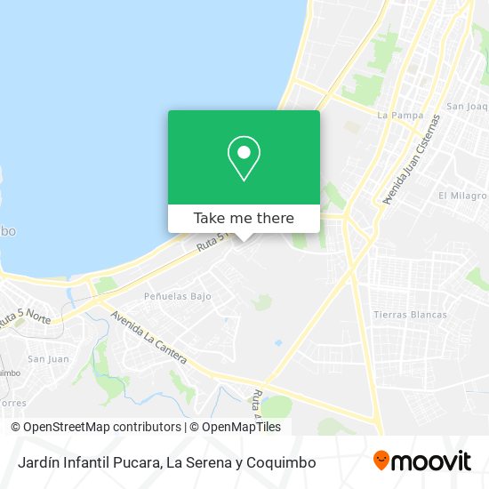 Jardín Infantil Pucara map