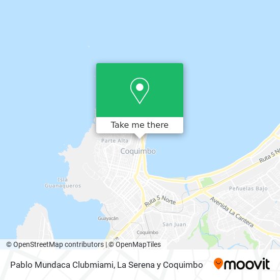 Pablo Mundaca Clubmiami map