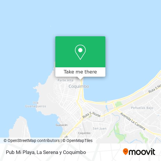Mapa de Pub Mi Playa